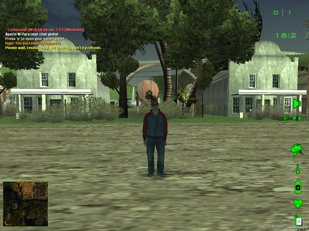 Новый худ для Mta DayZ