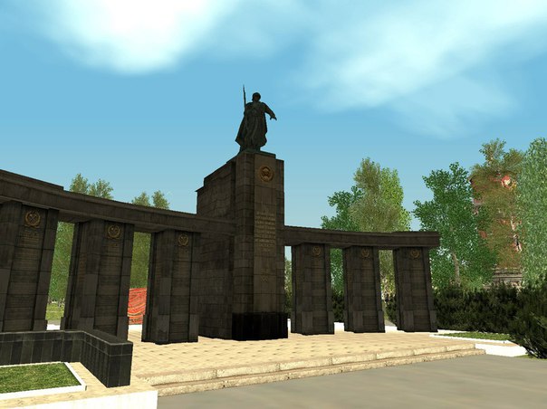 Памятник войнам СССР