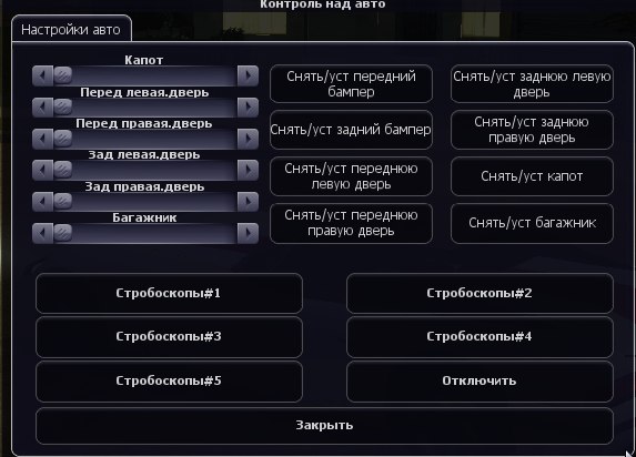 Управление автомобилем